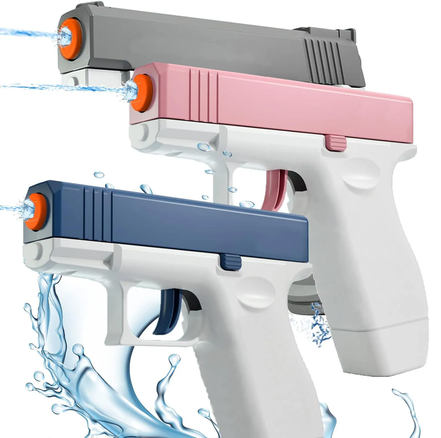 Summer Water Gun non Electric Pistol High-pressure Full Automatic Shooting Water Beach Toy Gun For kid Children Boys Girls Adult