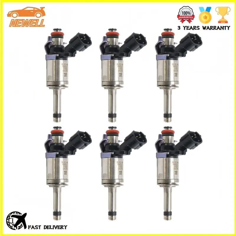 6pcs BL3E-HB BL3Z-9F593-B BL3Z-9F593-A Fuel Injector For Ford F-150 Transit 150 250 350 Expedition 3.5L V6 EcoBoost Turbo
