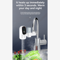 BISM Fast Heating Water Tap Electric Kitchen Faucet Instant Heating Hot Water Tap Tankless Water Heater 3300W EU Plug