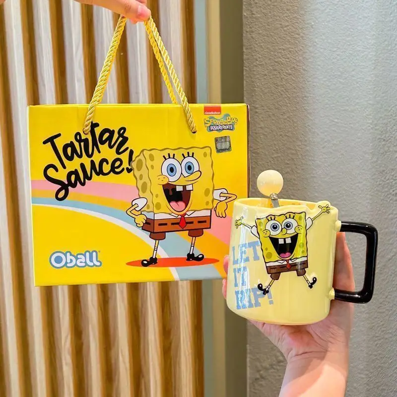 Mug créatif de haute qualité Bob l'éponge et Patrick Star – Cadeau d'anniversaire significatif pour petit ami, petite amie et amis