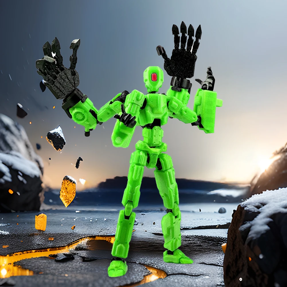 8 inch T13 actiefiguurassemblage voltooid 3D-geprinte beweegbare Shapeshift-robot voor gameliefhebbers