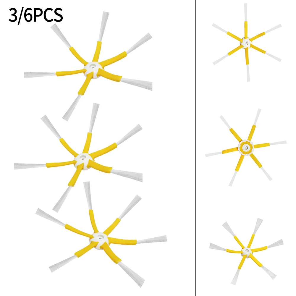 3/6 Chiếc Máy Hút Bụi Mặt Bàn Chải Cho IRobot Roomba 500 600 700 Hút Phần Phụ Kiện