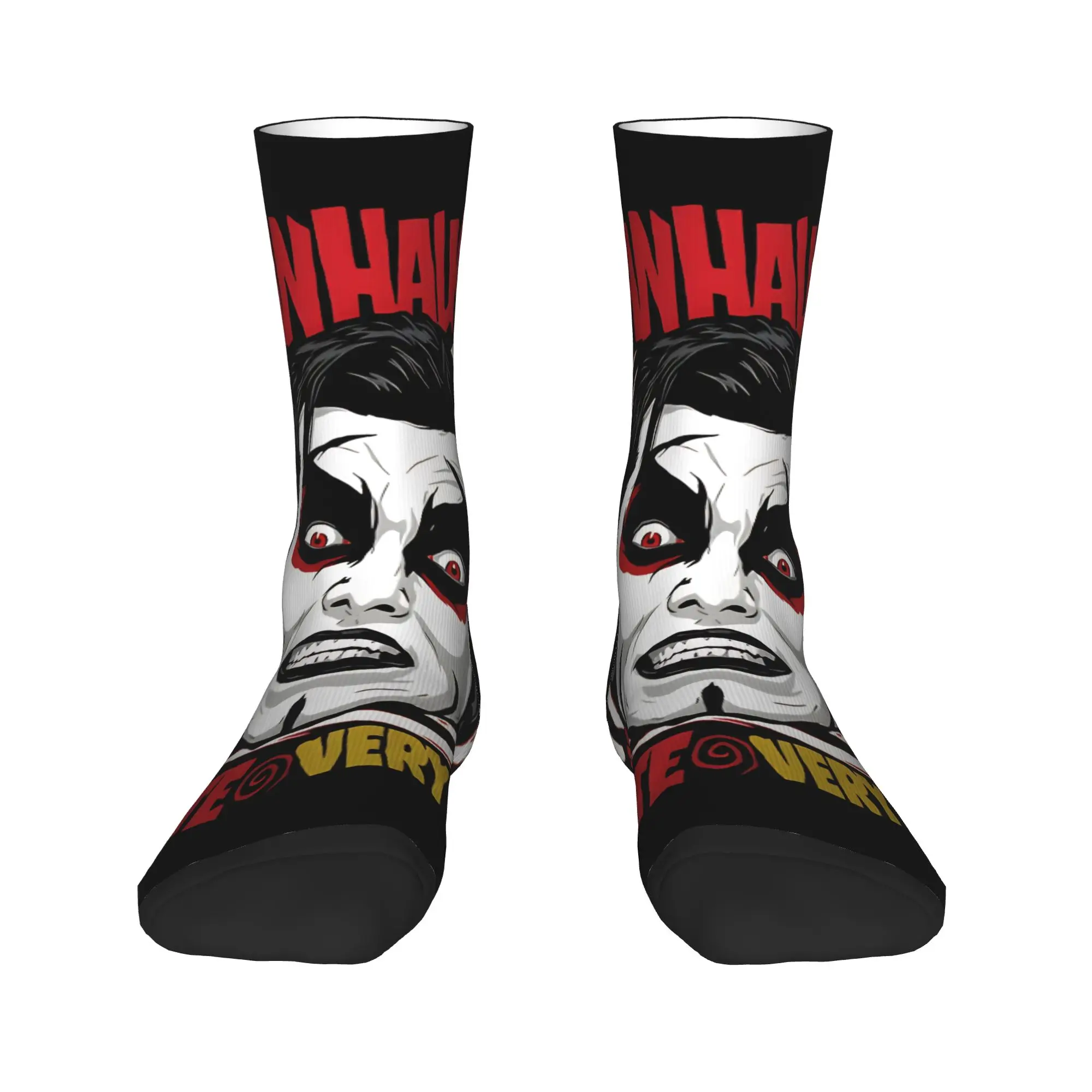

Women Men Socks Danhausen Very Nice Very Evil Stockings Non-Slip Comfortable Socks Winter Fashion Design Climbing Socks