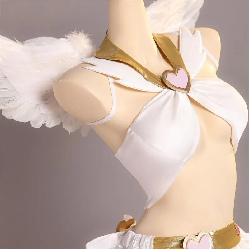 A complete set of COSPLAY costumes halter stockings and