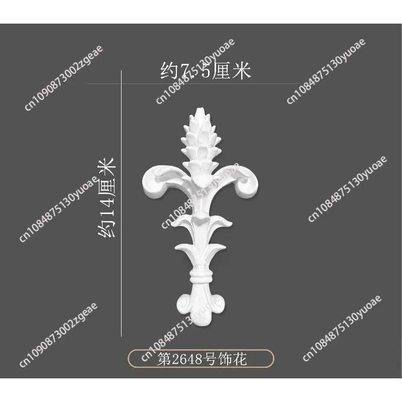 Patch wall decoration flower applique, wall antique inlay lines, home decoration