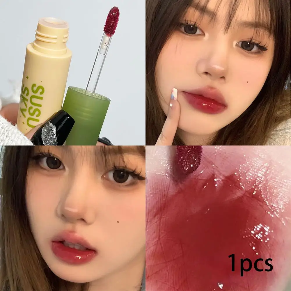 Sweet Fruit Sweet Fruit Lip Glaze Lip Makeup Velvet Lipstick Rich Color Development Daily Lip Glaze Moisturizing Cheap Lipstick