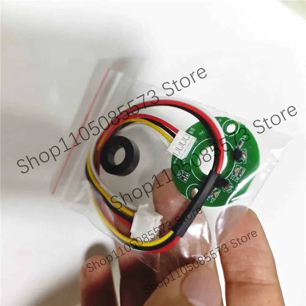 STM8-P12 12PPR Rotary Hall Magnetic Encoder AB Phase Brushless Stepper Motor Code Disc Speed Direction For Tihs