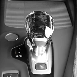 for INFINITI QX50 Accessories 2018 2019 2020 2021 2022 Car Crystal Gear Shift Cover Knob Handle Shift Protective Sticker