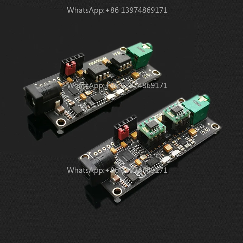 Amanero interface + ES9038 Q2M audio decoder board hifi fever USB sound card DAC kit supports DSD