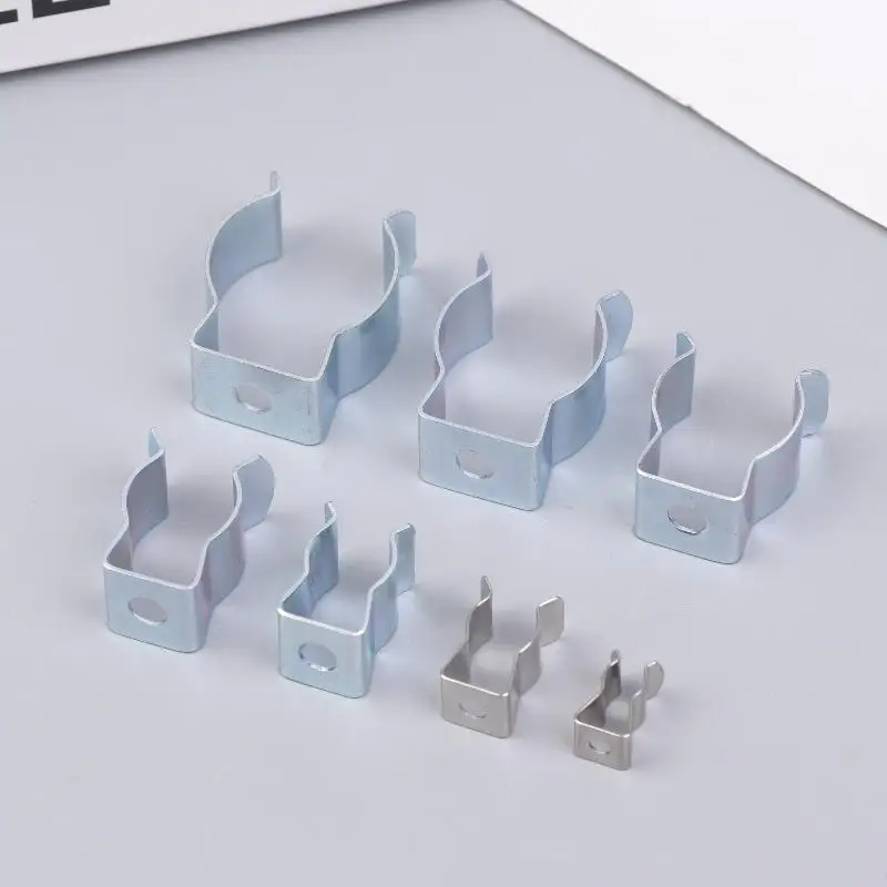 5pcs Heavy Duty Narrow Base Tool Spring Clips Heavy Duty Tool Storage Hangers For Garages Sheds Hardwares