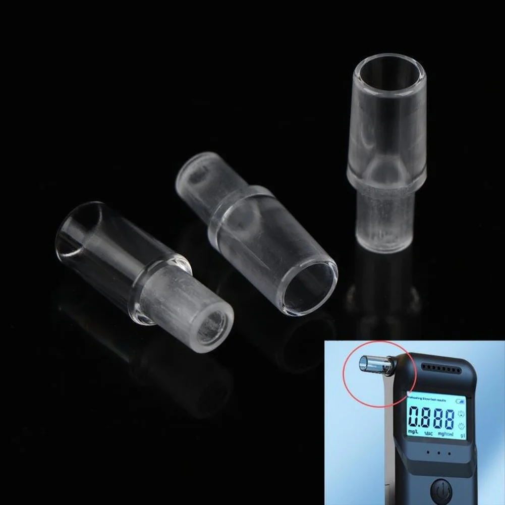 5 Pack ABS Mouthpiece Replacement Accessories For Portable Breathalyzer Tester Devices Compatible With Most Testers Accessories