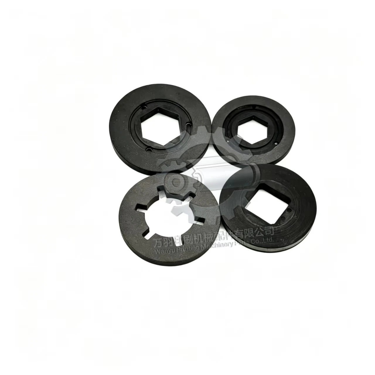Feeder Lifting Brake Pad Brake Disc Inner Square Hexagon Plum SB100 SB200 For KBA Offset Printing Machine