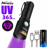 10W 365nm UV Flashlight Ultraviolet Ultra Violet Rechargeable Torch Money Ore Scorpion Pet Stains Cat Tinea Detection X901UV