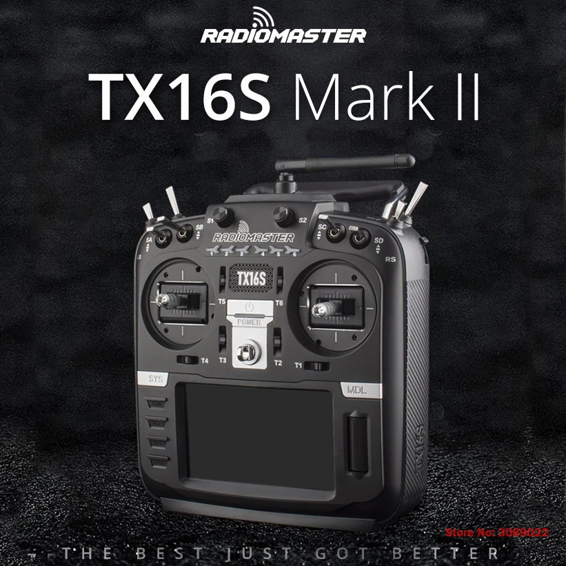 RadioMaster TX16S MKII V4.0 Hall Gimbals ELRS JP4IN1 Transmitter Remote Control Multi-protocol OpenTX And EdgeTX ELRS