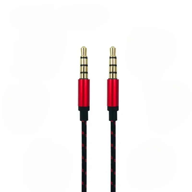 3,5mm Aux-Kabel buchse Stecker-Stecker-Audio kabel 3,5mm Lautsprecher kabel für Kopfhörer Auto für Xiaomi Redmi 5 plus Oneplus 5t Aux-Kabel