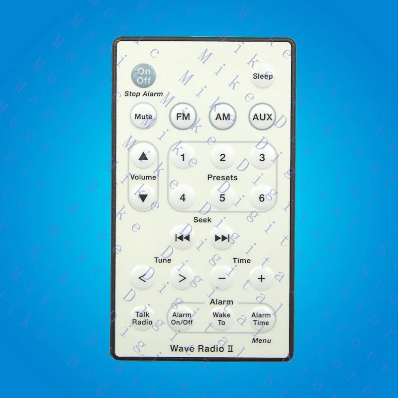 H  Geuine FOR Bose Wave Radio II AWR1B1 AWR1B2 Music System Remote Control White