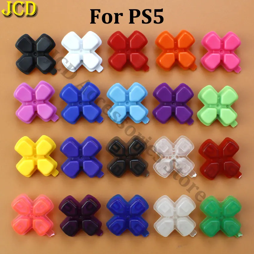 JCD-mando para PS5 V1.0 2,0 3,0 BDM-010 020 030, Mando de plástico, botón de dirección, accesorio de repuesto