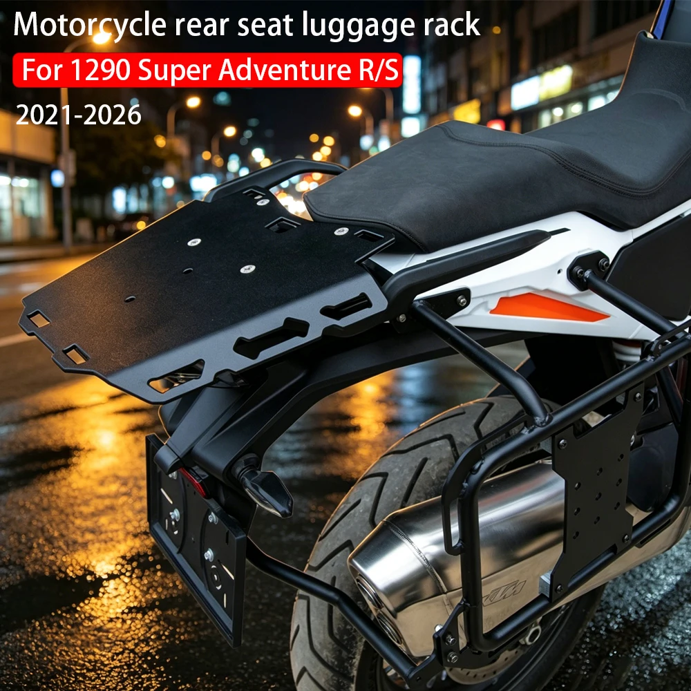 For 1290 Super Adventure R/S 2021-2026 1290 Super ADVR/S Motorcycle Luggage Plate Rack Enlargement Carrier Rear Luggage support