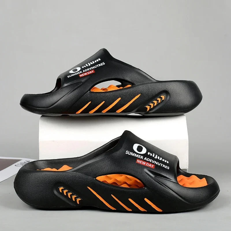 شباشب نسائية صيفية جديدة 2025 صنادل إيفا نعل ناعم للجنسين للرجال والنساء أحذية شاطئ للمشي في الأماكن المغلقة والخارجية للأولاد والبنات #5