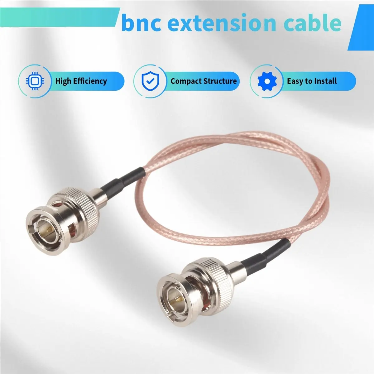 

Кабель A75T 20Pc 3G HD SDI BNC, 30 см, 75 Ом, для камер BMCC и видеооборудования, поддерживает HD-SDI, 3G-SDI, 4K, 8K SDI