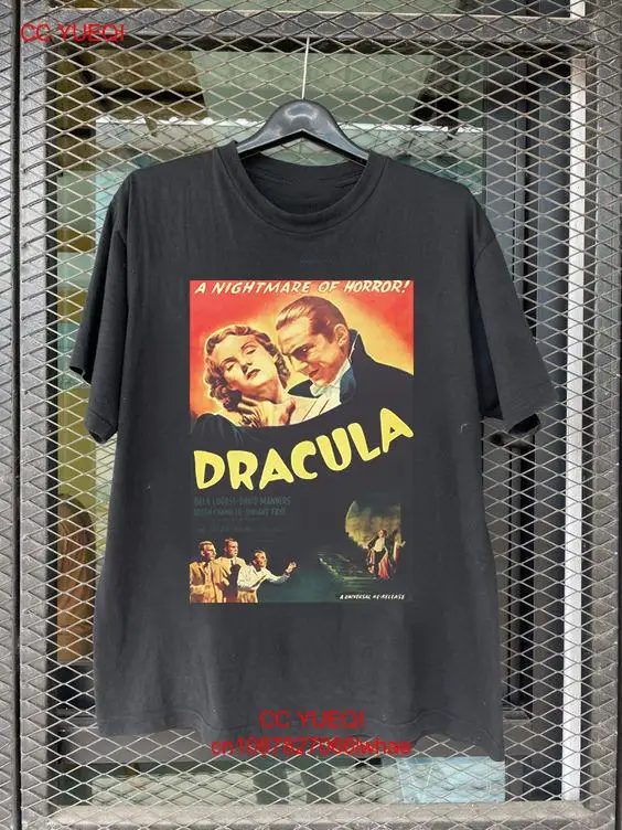 Dracula 1931 A Nightmare Of Horror Short Sleeve T Shirt Full Size S-5XL SE237