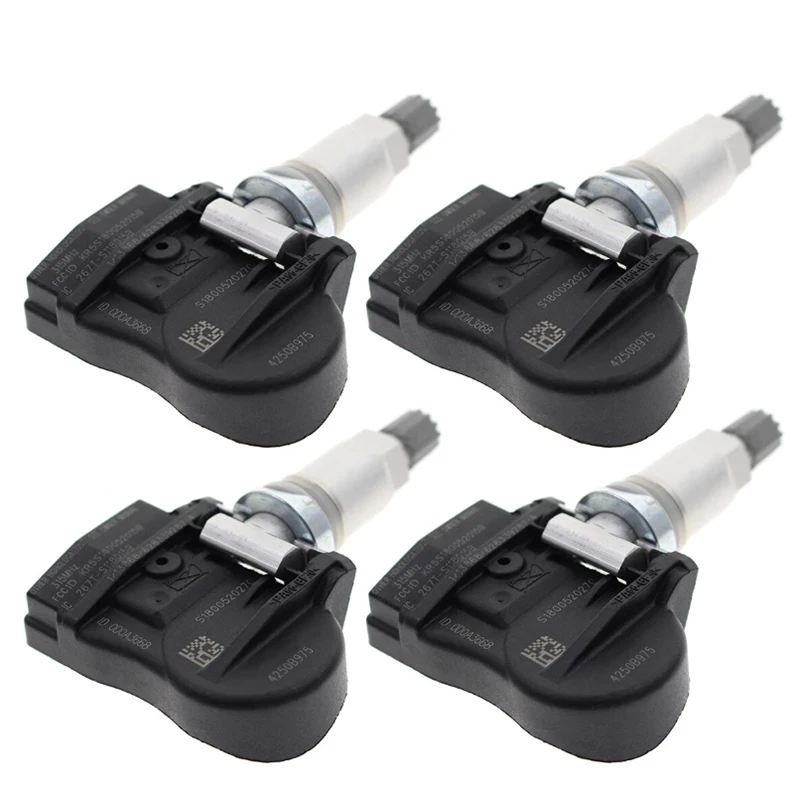 

4PCS Tire Pressure Monitoring System Sensor 4250B975 For 2013 2014 2015 2016 2017 Mitsubishi Mirage Lancer Outlander 315MHZ TPMS