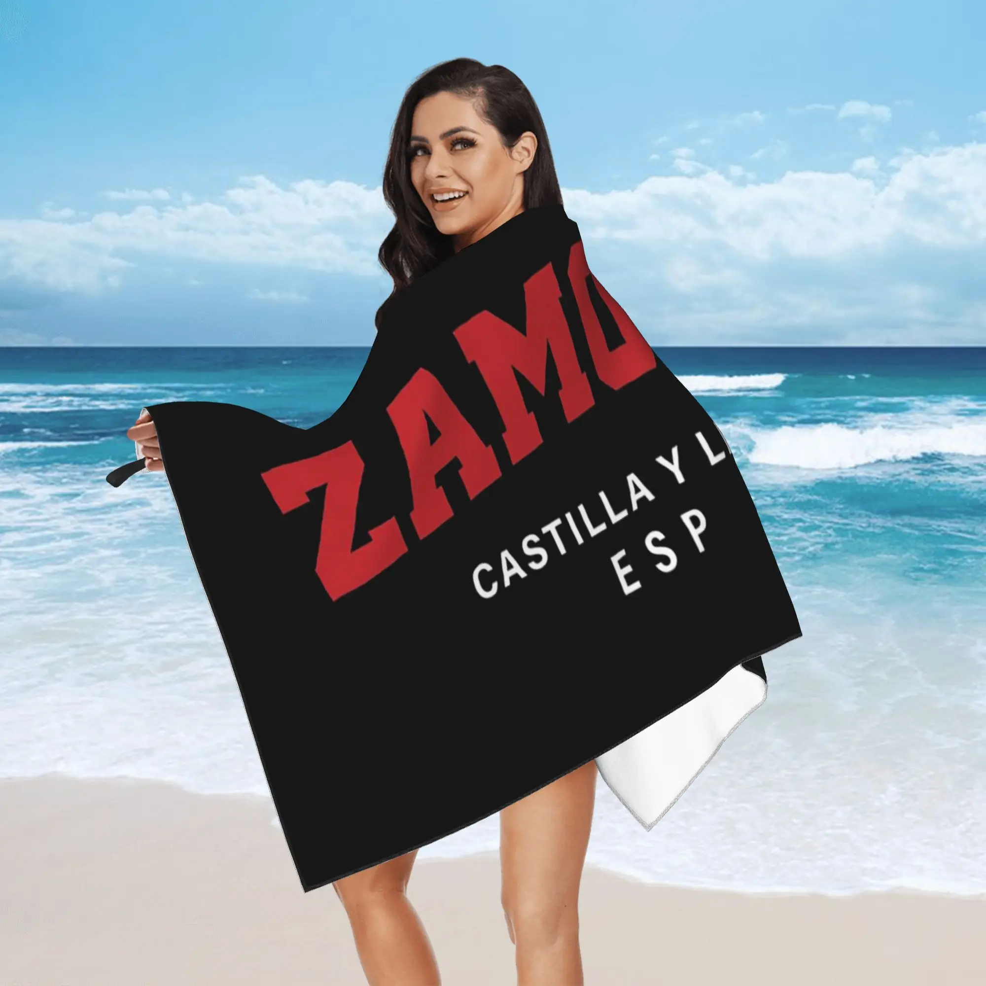 Zamora Castilla And Leon Spain Beach Towel Soft Microfiber Quick Dry Absorbent Quick Towels For Pool
