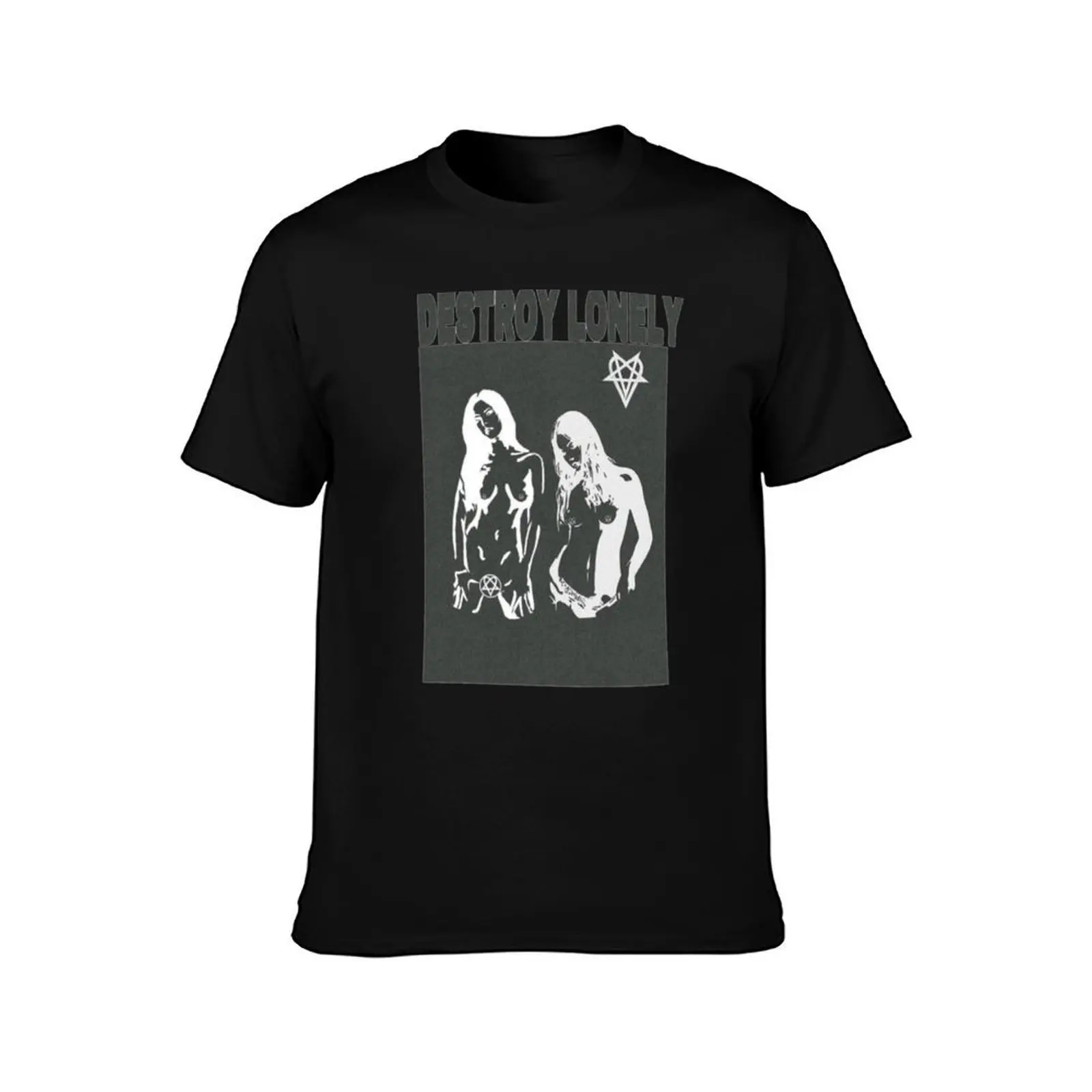 Destroy Lonely MusicianDestroy Lonely Musician T-Shirt, Summer Casual Cotton Tee, Oversized Streetwear Tops, Unisex Men Women