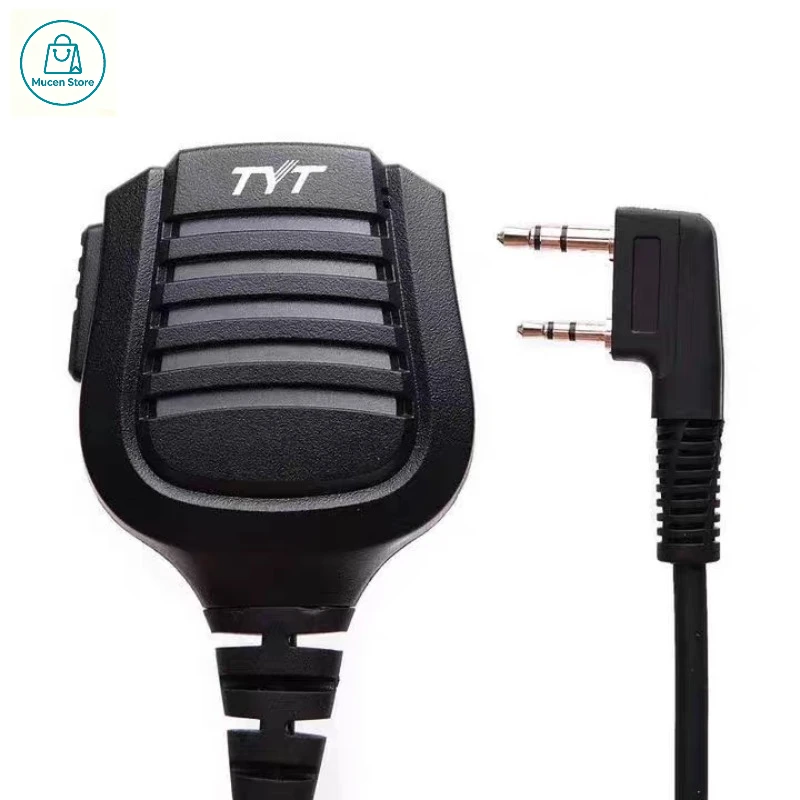 Original TYT walkie-talkie microphone, DMR radio, MD-380, MD-390, MD-UV380, MD-UV390, TH-UV88, TH-UV99, TH-UV98, PTT speaker