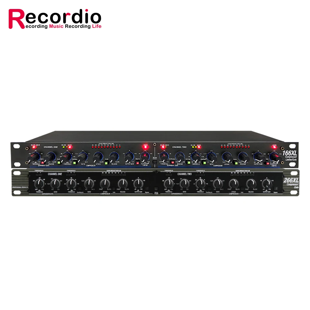 

266XL/166XL Professional Audio Compressor Sound Limiter Crossover for Stage Performance