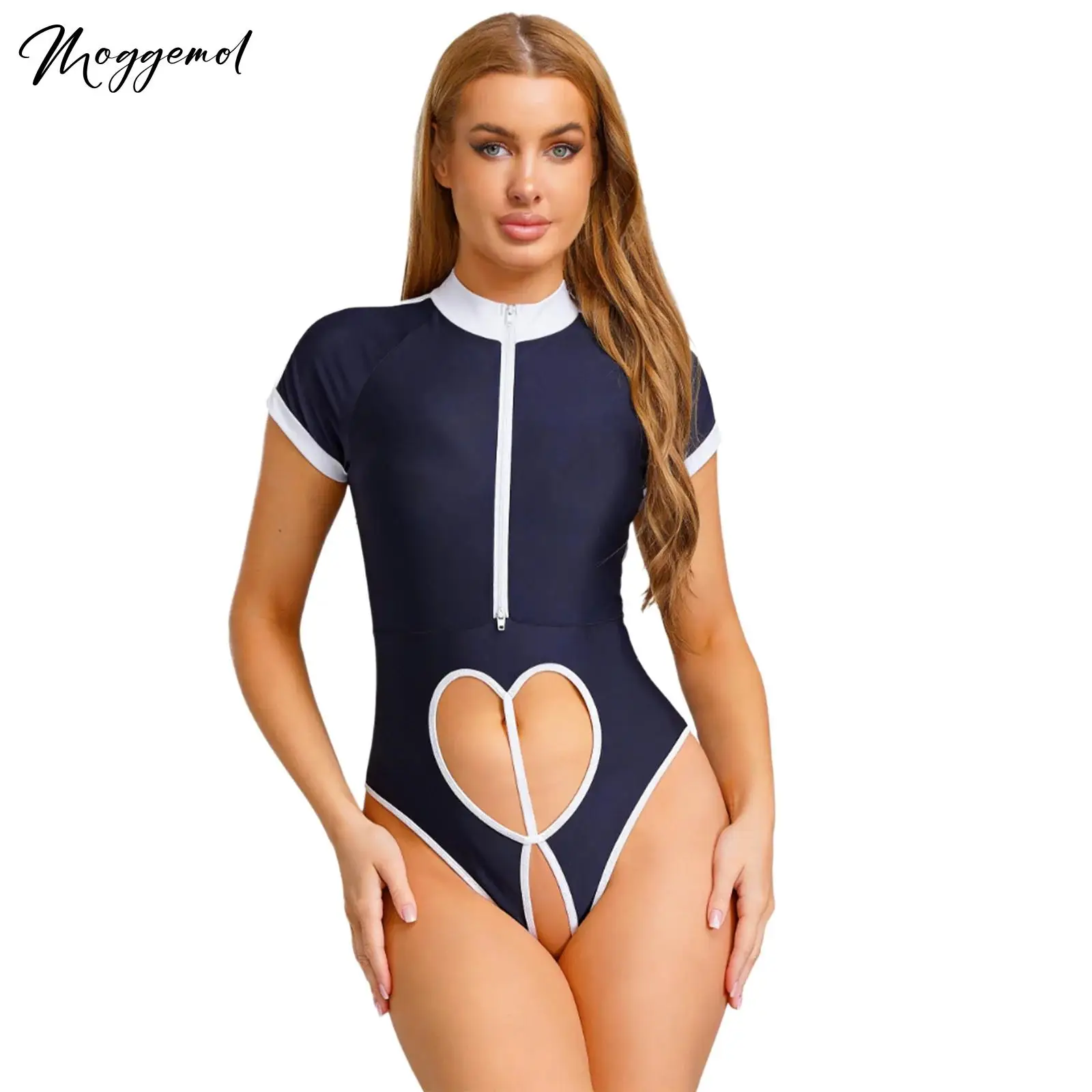 

Женское боди в стиле школьницы в стиле аниме, сексуальное женское белье, соблазнительная ажурная ночная рубашка Kawaii, купальный костюм, клубная одежда, рейв-наряды