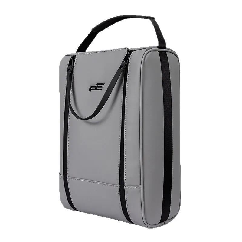 PLAYEAGLE Golf Shoe Bag Waterproof PU Lightweight Luxury Style Outdoor Sports