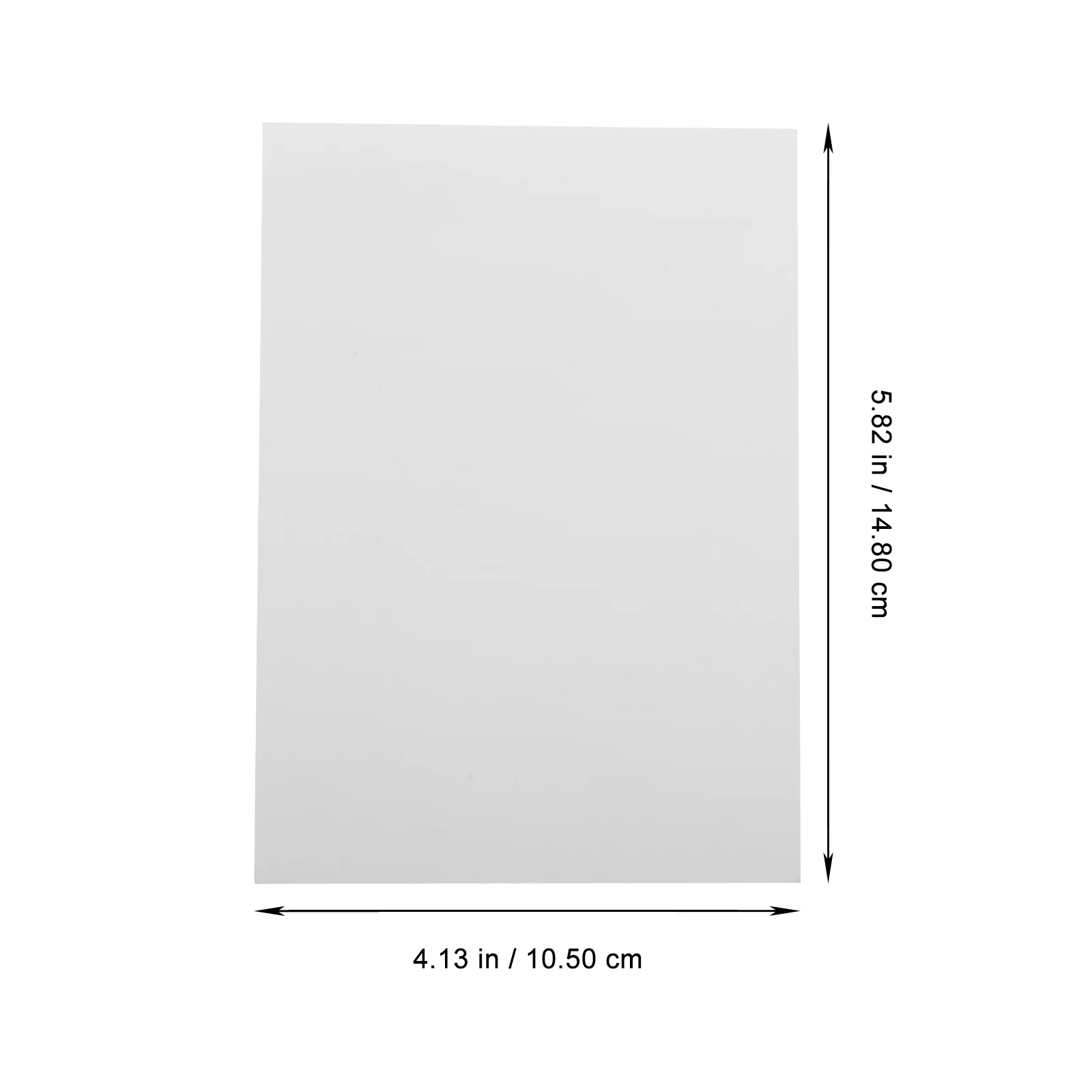 100 Sheets Printer Paper 6-inch Photo Cardstock Construction Daily Use Photographic Papers