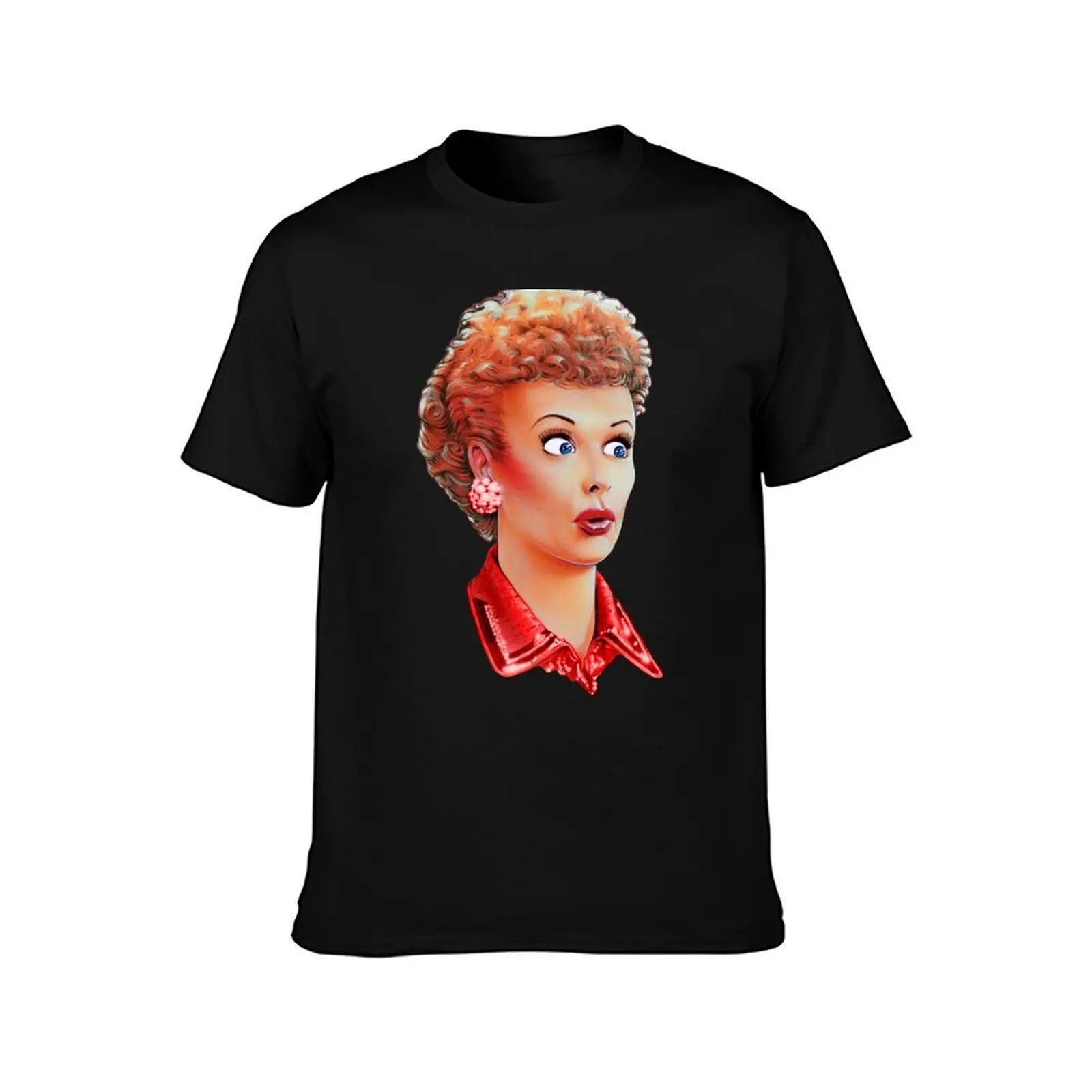 lucille B redhead T-Shirt Big and Tall Gym T-Shirt