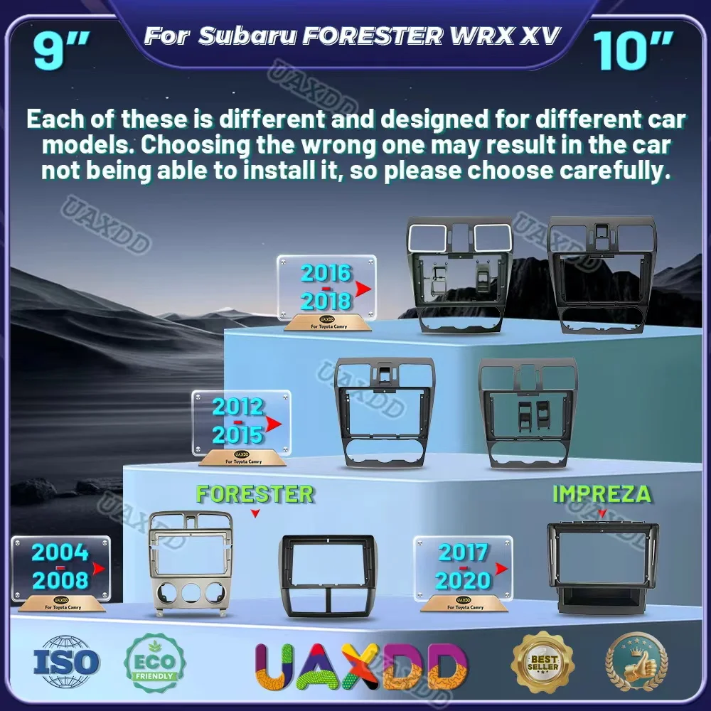 

Для 2012-2015 Subaru FORESTER WRX XV 9 дюймов 2004-2008 FORESTER внутреннее стерео радио Android рамка комплект панель приборная панель мультимедиа