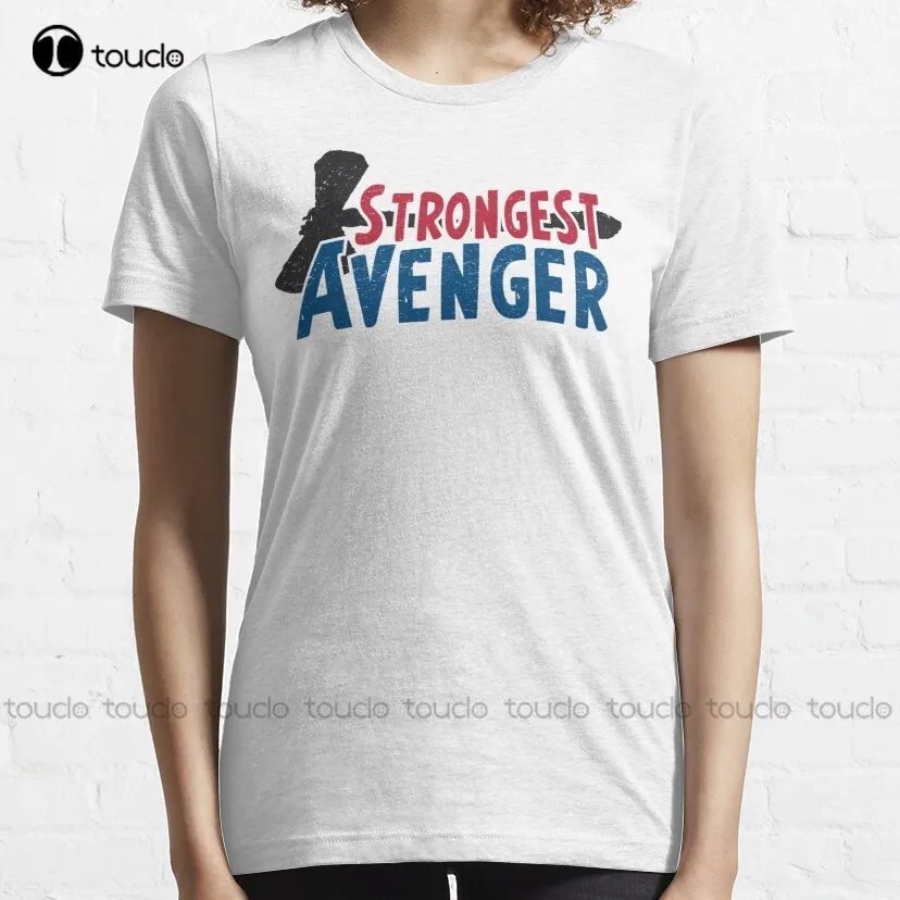 Strongest Hero Strongest Avenger Classic T-Shirt Dress Shirts For Women Tee T Shirts Digital Printing Breathable Cotton Retro