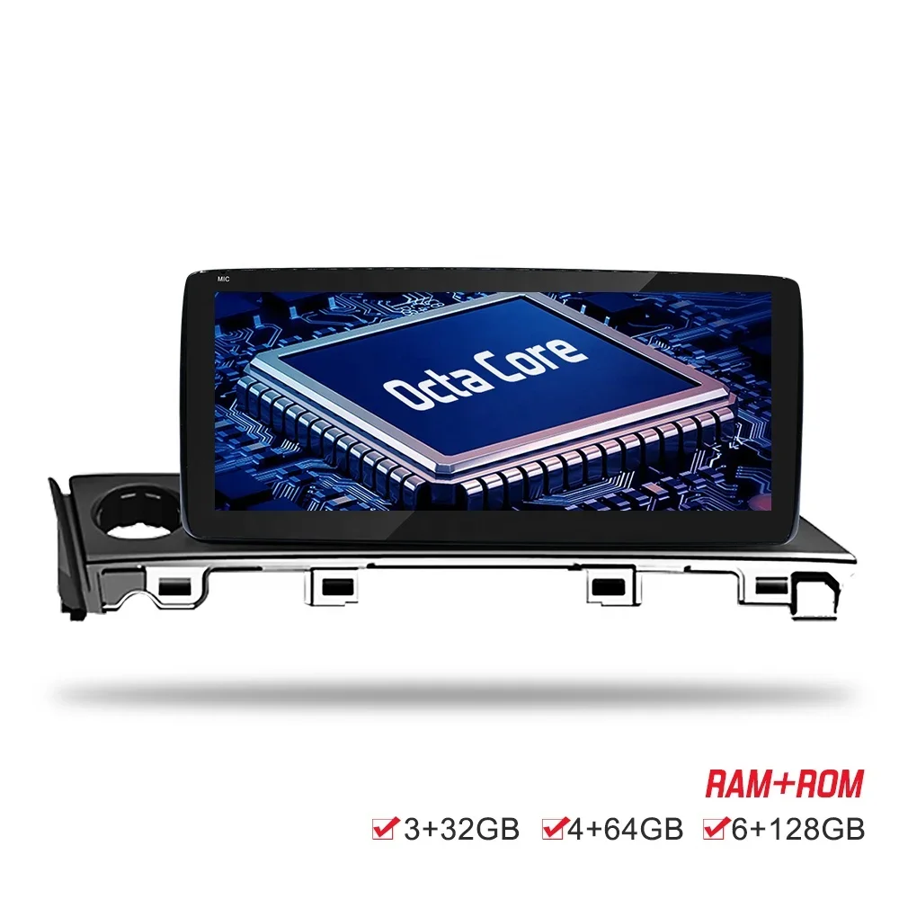 Hot sell 3+32GB octa core Android 11 car dvd player for Mazda 6 2015-2019 with 10.25inch IPS screen 1920*720 with dual system