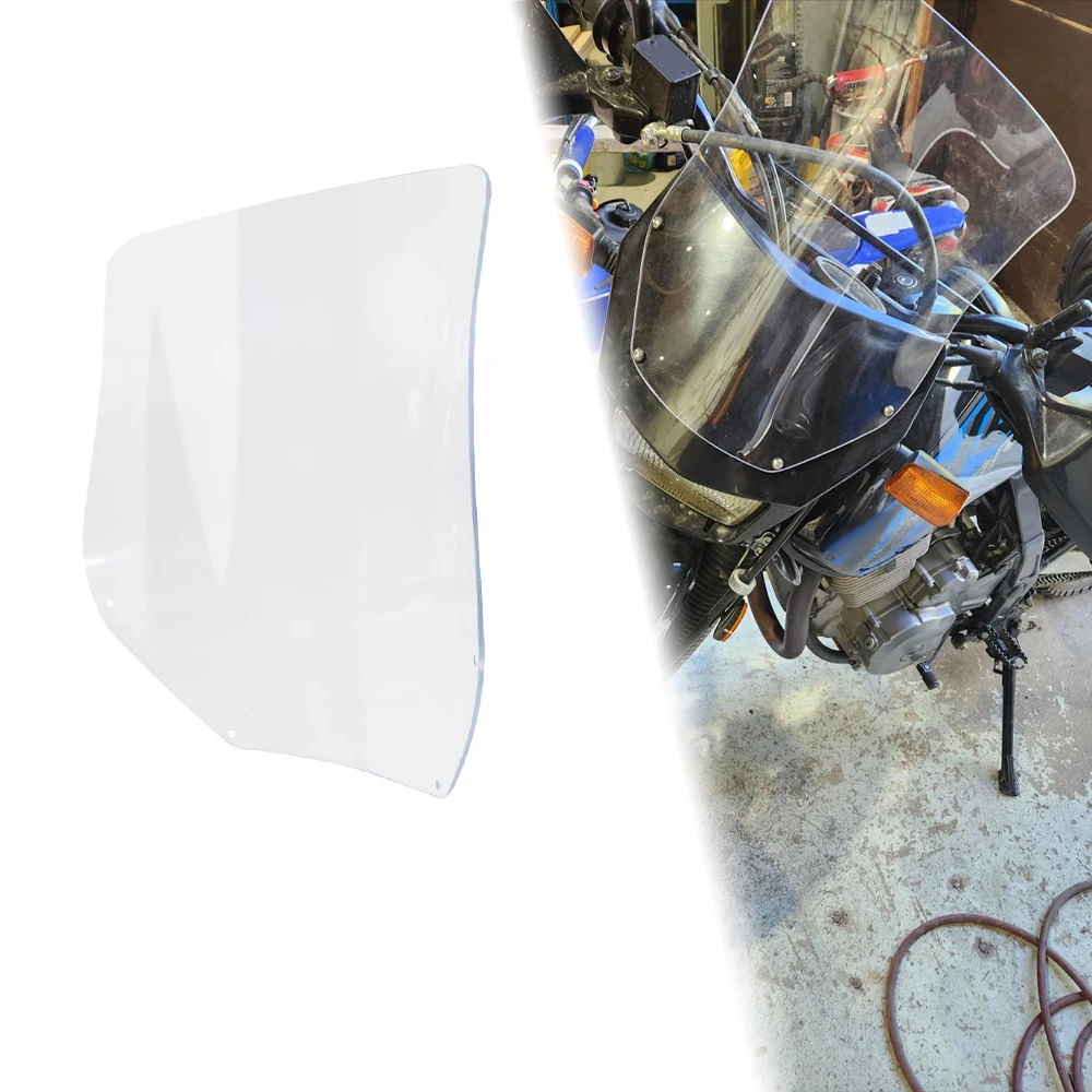 Parabrezza del motociclo adatto per KAWASAKI KLX150 KLX230 KLX650C KLX250S KLX400SR KDX200 KMX 125/200 Parabrezza Deflettore Protezione