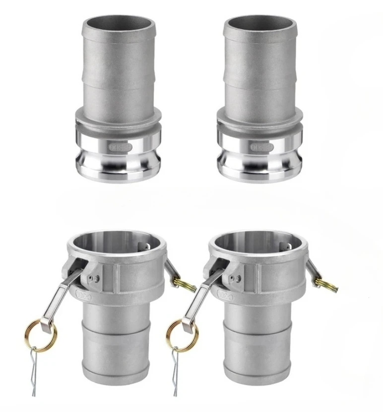 Aluminum Coupler Camlock Hose Fitting Aluminum Construction Quick Camlock Coupling Flexible Hose Fitting Solutions