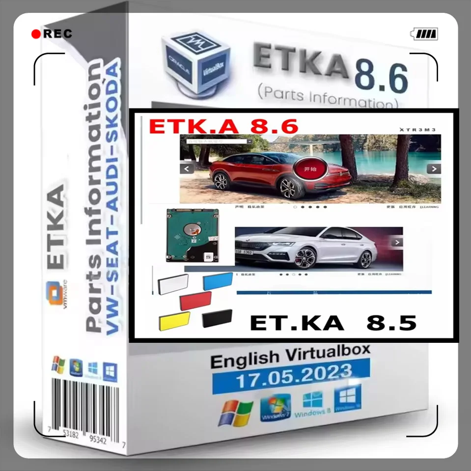 

ETKA 8.5 Multi-Languages+Newest Etk.a 8.6 for A-udi for V-W Auto Repair Software Group Vehicles Electronic Parts Catalog