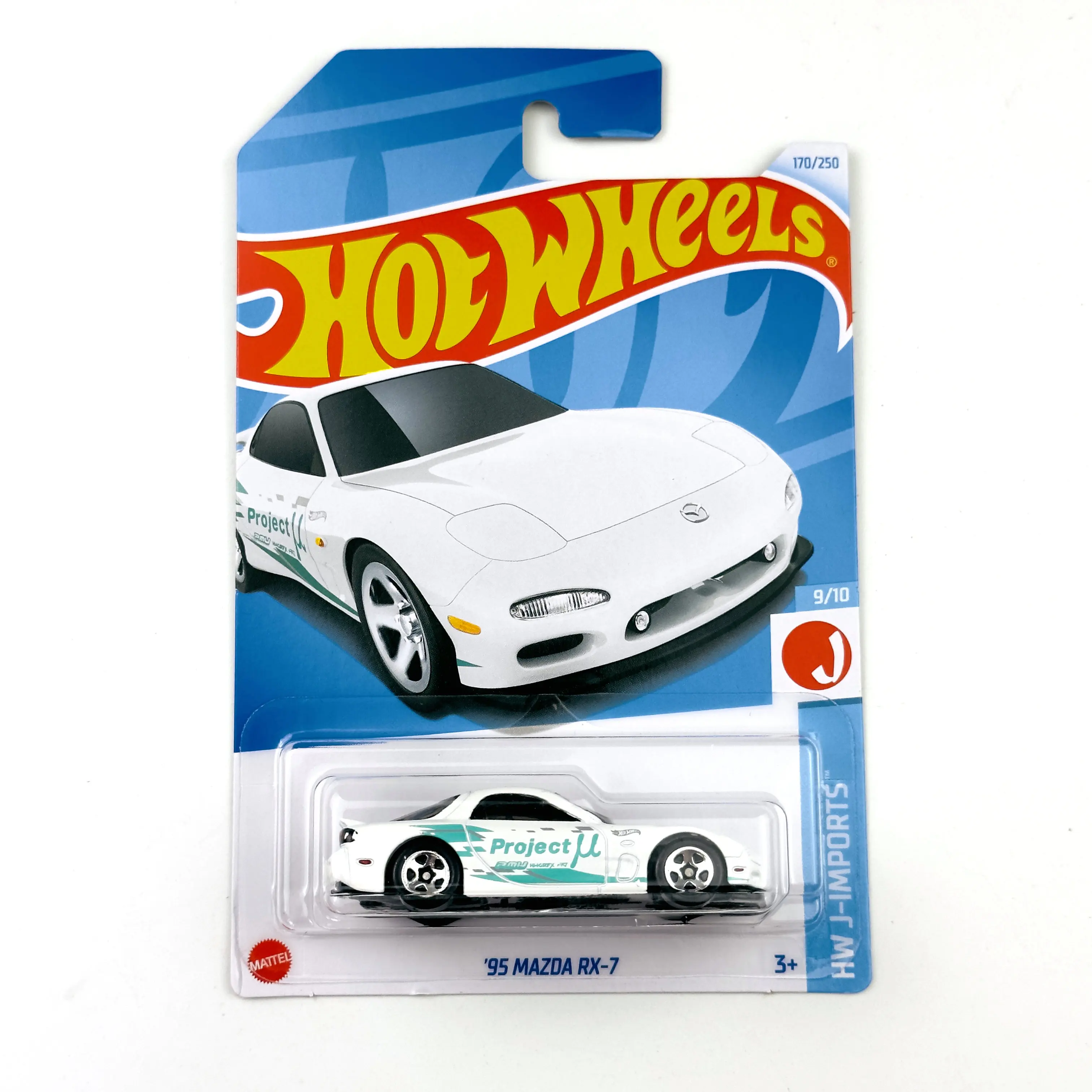 

2024-170 / 2022-177 Hot Wheels 95 MAZDA RX-7 1/64 коллекционные модели коллекционных игрушечных автомобилей