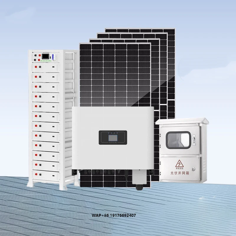 SH Complete 50Kva Solar Kit Industrial Solar Power Generator Off-Grid Solar Panel System 20Kw 30kw Complete Kit