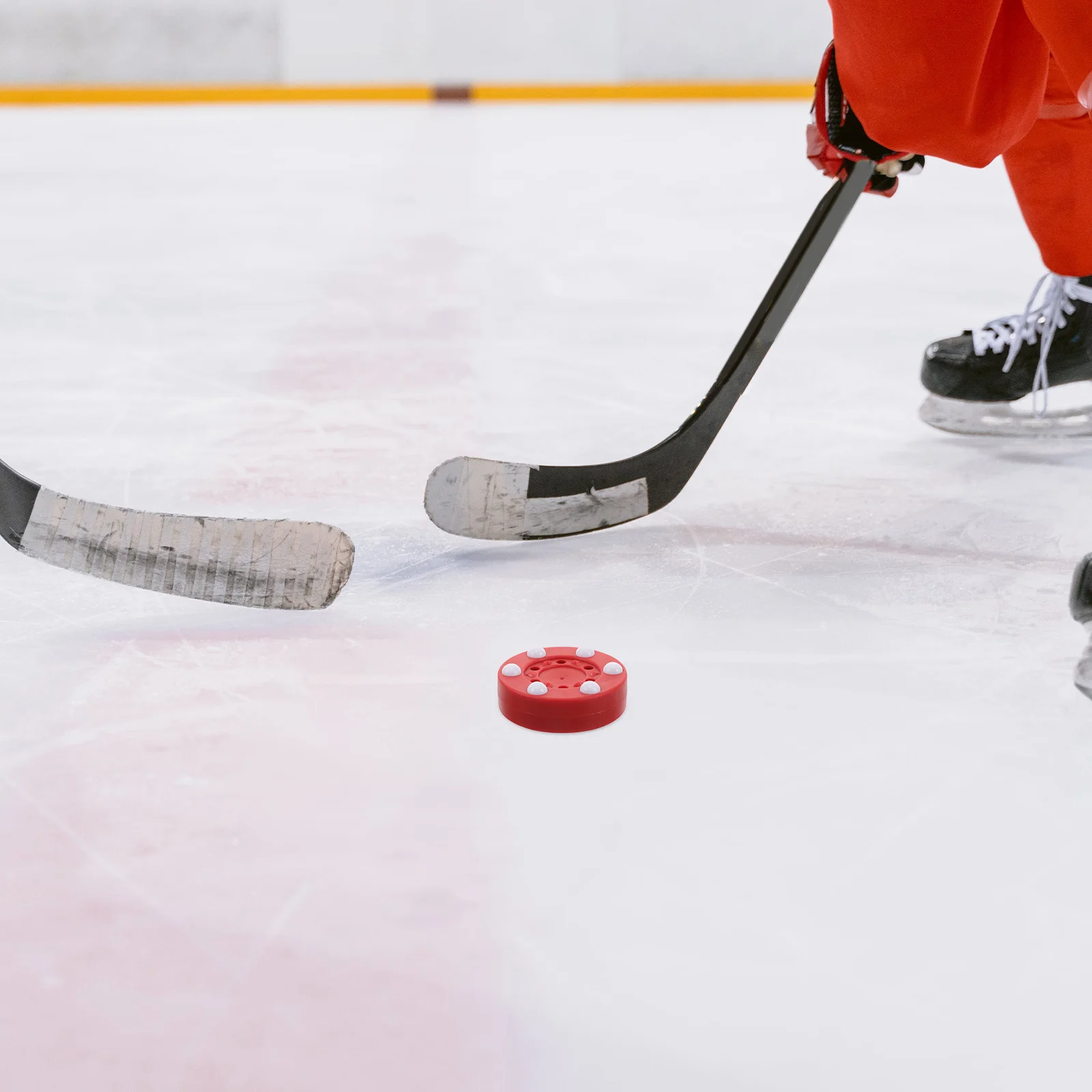 1 قطعة عفريت التدريب المهني الأسطوانة لشارع ملعب الهوكي في الهواء الطلق داخلي الرياضة عفريت مجموعة الطابق هوكي والعتاد فريق الرياضة