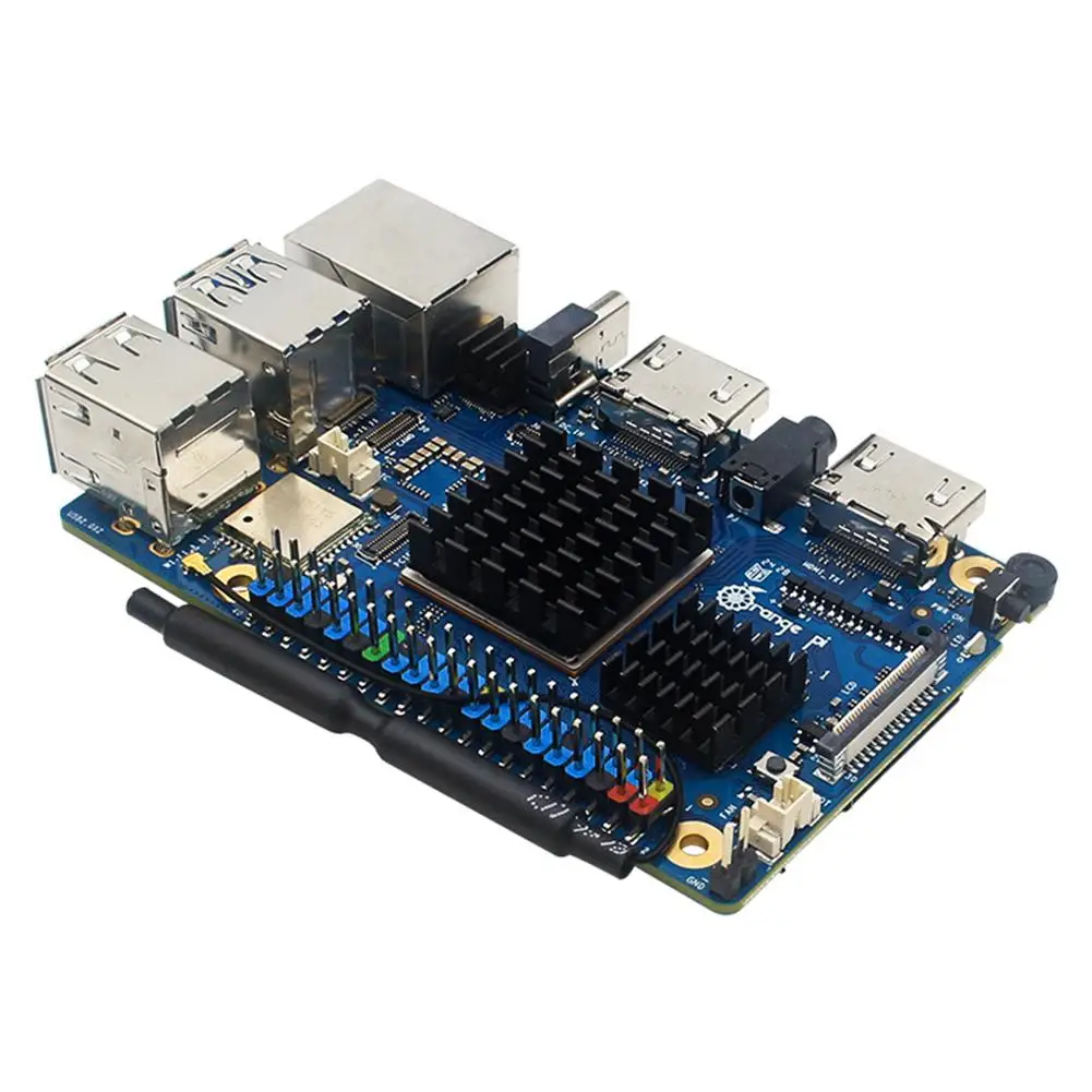 ل Pi 5 ماكس الألومنيوم معدن بالوعة الحرارة تطوير تبديد الحرارة لوحة الحرارة التوصيل السلبي وحدة المعالجة المركزية التبريد G3Z7