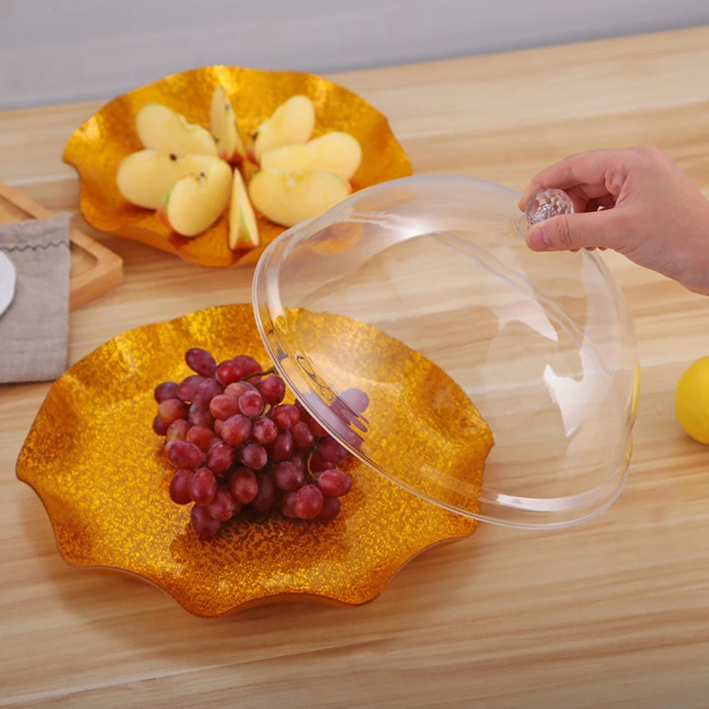 

Food Freshness Cover Covers Dome Domed Dish Microwave Coverings for Outdoors Reusable PC Protective Dust Keeping