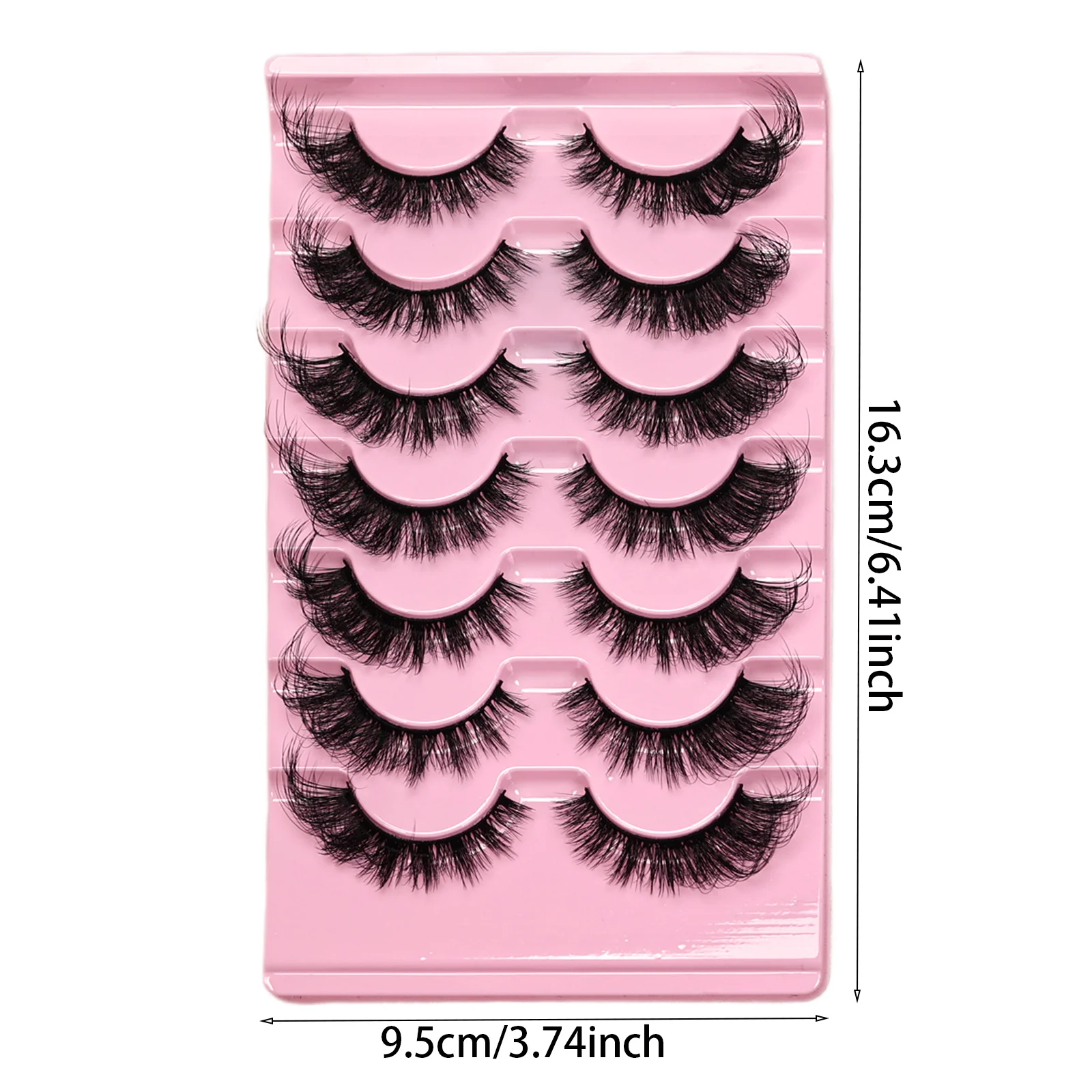 7ペア キャットアイつけまつげ エクステ 厚め ボリューム - Eyelash Extension Volume Cat Eye のレビューと価格