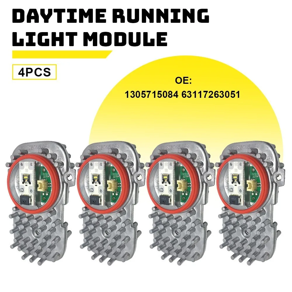 4x High Quality Ballast 63117263051 Headlight LED Insert Diode Module for BMW E92 E93 F80 F32 F33 F36 F83 F82 F06 1305715084
