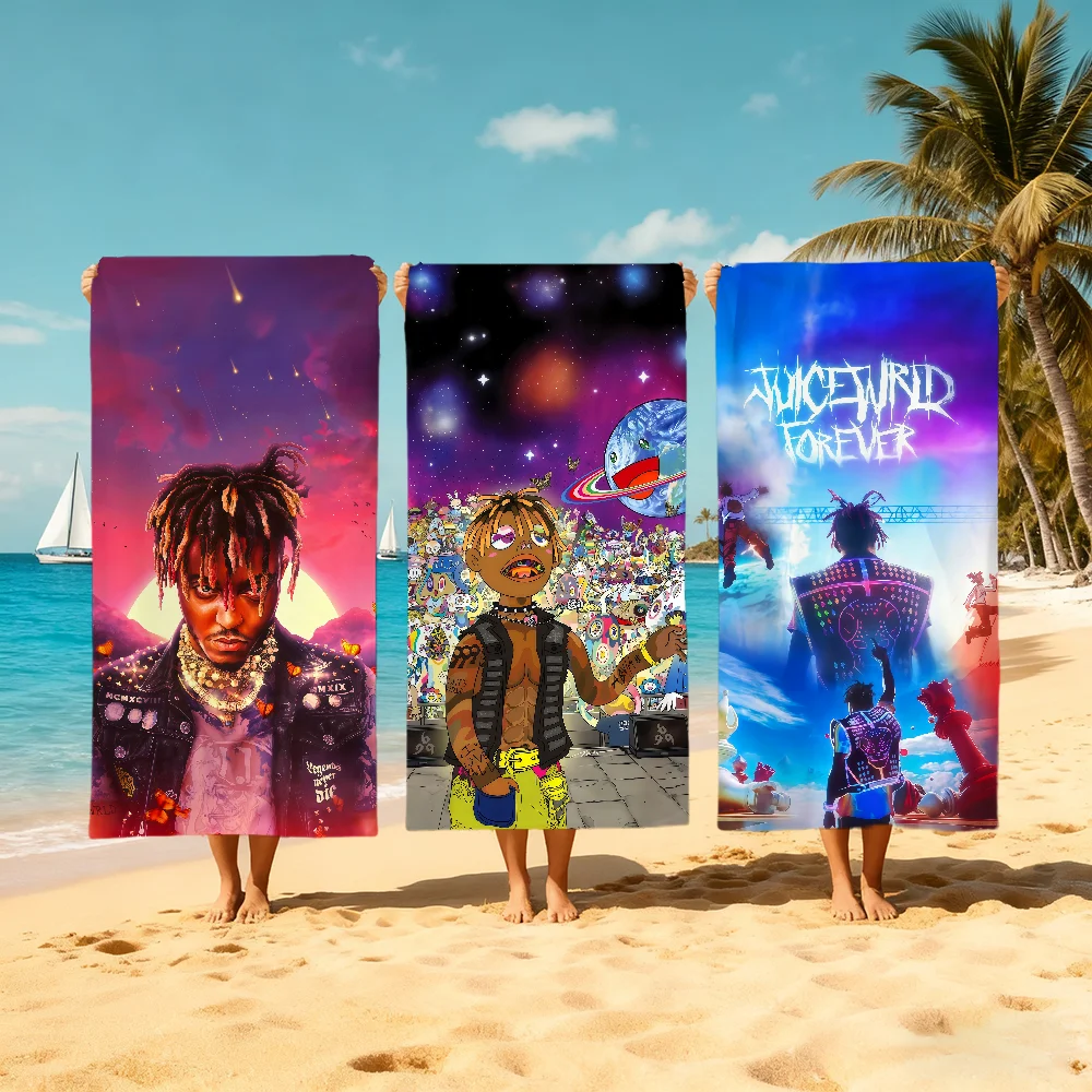 W-wRLD J-juice singer Towel Large Quick-Drying Microfiber soft Beach Towel for Travel Fitness Sauna Bathing Camping