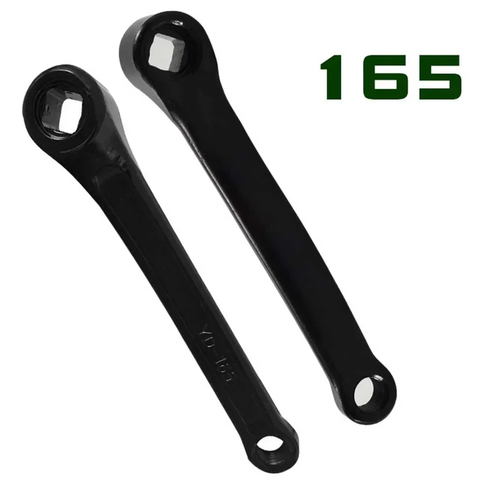Bicycle Full Solid Crank Arm Mountain Bike 170mm/165mm/152mm Diamond Rhombus Chain Crank Pedal Connecting Rod Accessories