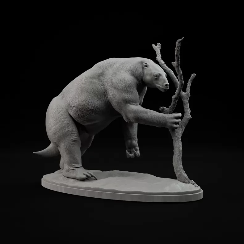 

Модель Eremotherium 1/35, 15 см, современная фигурка животного, GK, на заказ, 3D-печать